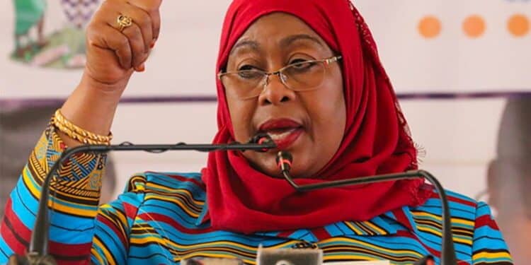 Tanzania To Block Imports From Malawi And South Africa The President Of Republic Of Tanzania Samia Suluhu,