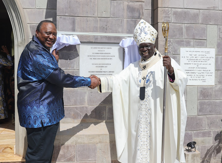 Uhuru, Mama Ngina Build Church In Honor Of Mzee Jomo Kenyatta