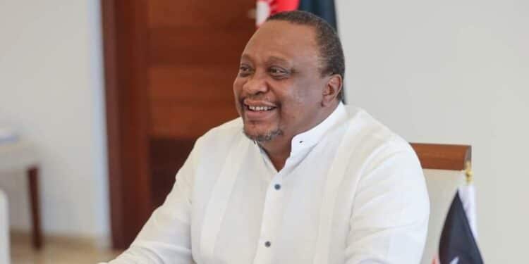 Uhuru Surprises Church With Ksh 1M Christmas Gift Former President Uhuru Kenyatta. Photo/Pcsu.