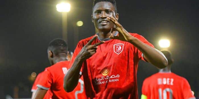 Al Duhail Striker Michael Olunga. Aldrine Kibet &Amp; Other Athletes Who Made Kenya Proud In 2023