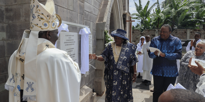Uhuru, Mama Ngina Build Church In Honor Of Mzee Jomo Kenyatta