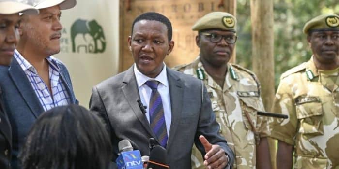 Alfred Mutua Announces Free Entry To All National Parks Tourism Cs Alfred Mutua.