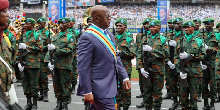 Drc President Félix Antoine Tshisekedi Tshilombo. Uhuru And Ruto Attended