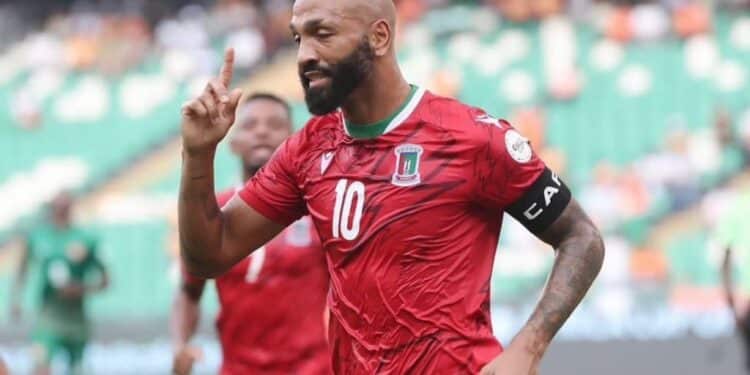 Equatorial-Guinea Captain Emilio Nsue. 