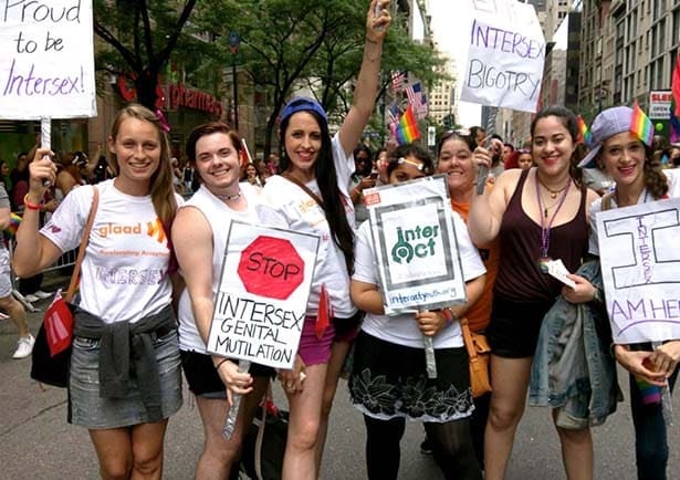Europeans Protest Against Intersex Genital Mutilation