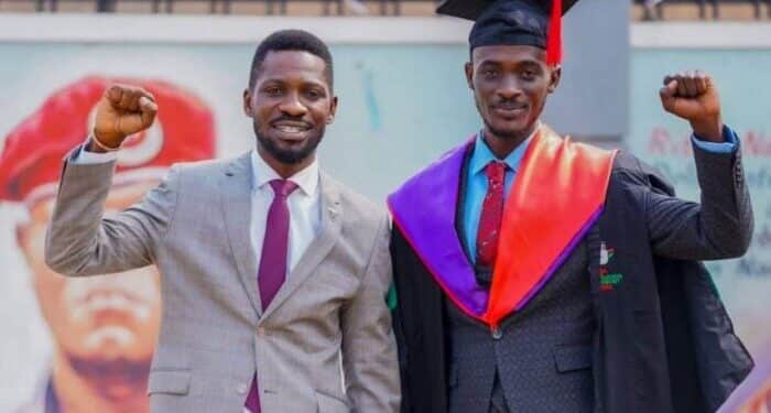 Comrade Warms Hearts With Graduation After Teargas Canister Chopped Off His Fingers Bobi Wine