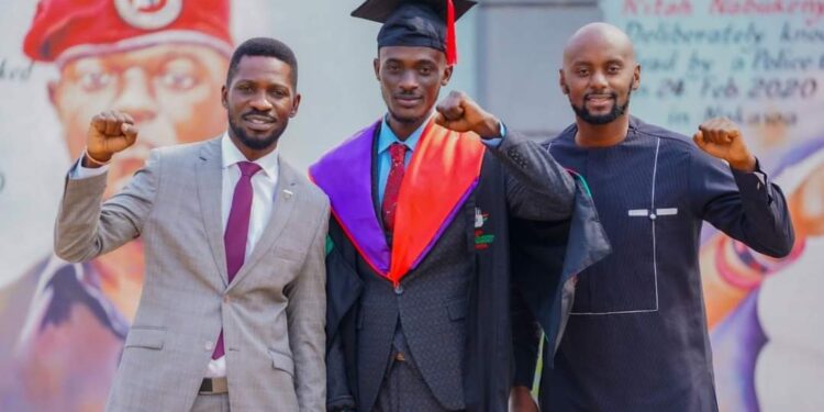 Comrade Warms Hearts With Graduation After Teargas Canister Chopped Off His Fingers Bobi Wine Comrade