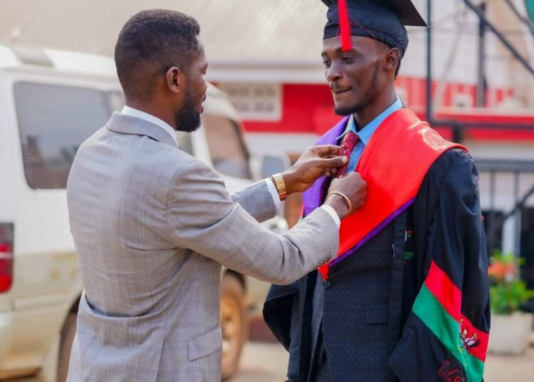 Comrade Warms Hearts With Graduation After Teargas Canister Chopped Off His Fingers Bobi Wine Comrade