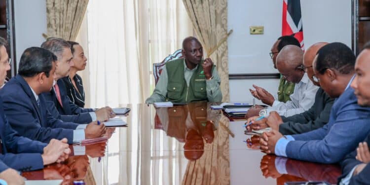 President William Ruto In A Meeting With Imf Mission To Kenya In November 2023