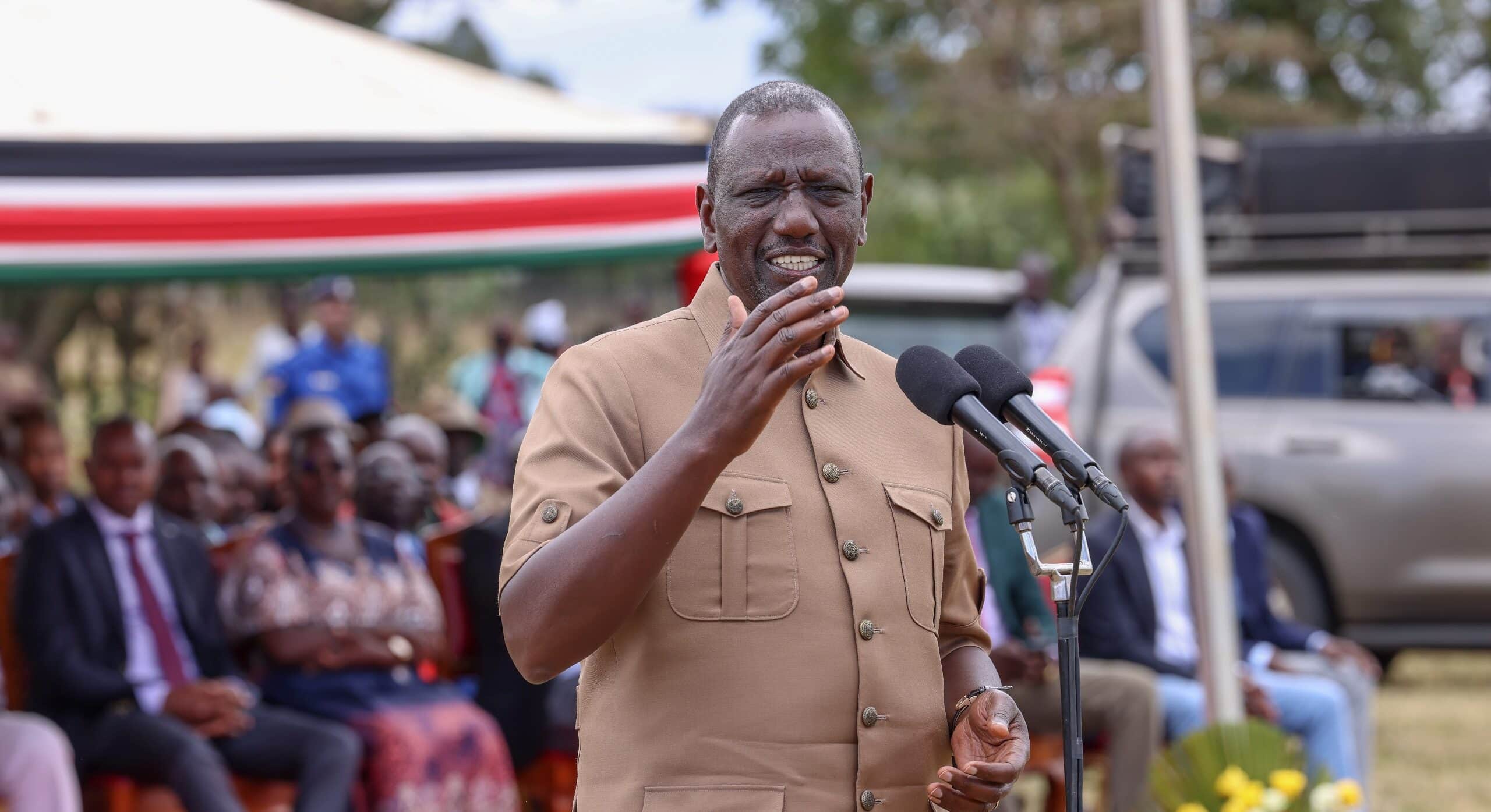 President Ruto During A Past Event. Photo-Pcs