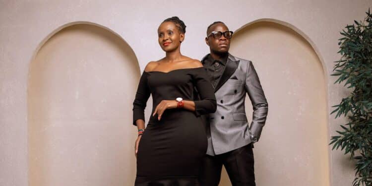 Guardian Angel With Wife, Esther Musila. 