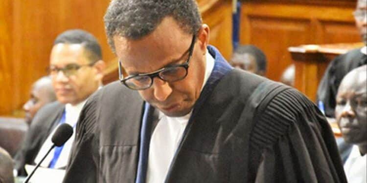 Senior Counsel Ahmednasir Abdullahi