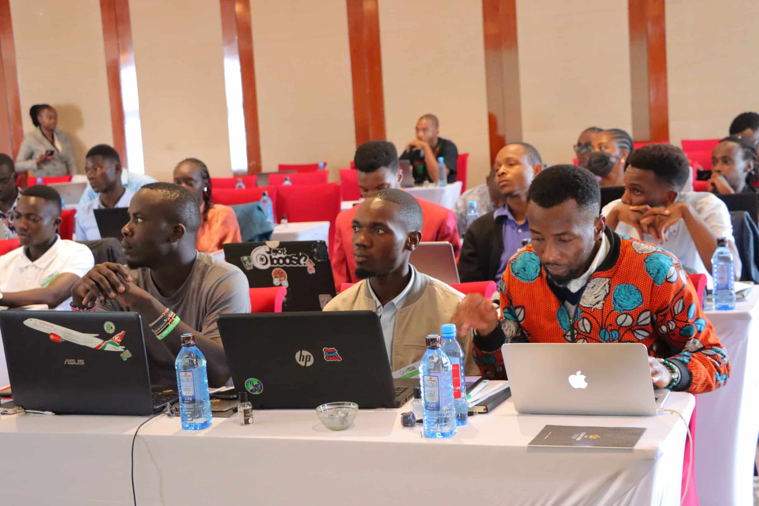 Kenyan Students Entrepreneurs During The Agribiz Competitions In November 2023.