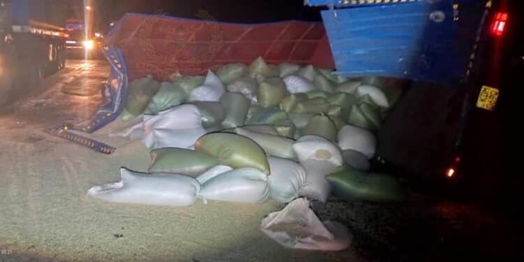 A Photo Of One Of The Vehicles Involved In The Nakuru-Eldoret Highway Accident On January 6. 