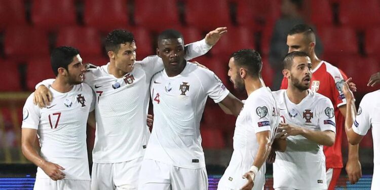 Full List Of Teams Knocked Out Of Afcon Campaign Tunisia Celebrating After Scoring In An Opening Game In 2019. Photo/Courtesy.