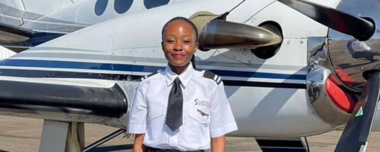 Meet Lethabo Malesa, A Pilot Aged 21