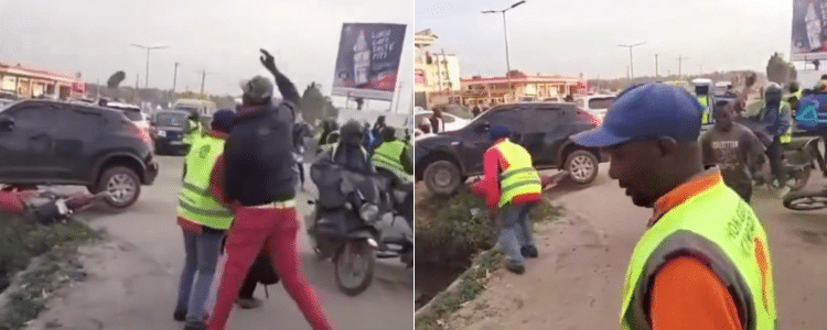 Kitengela Mob Captured Stoning Vehicle Arrested After Uproar