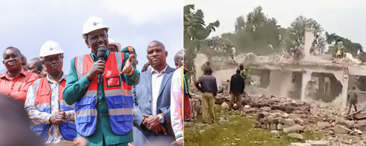 Govt Demolishes Home Of Ex-Cs To Pave Way For Ruto Project