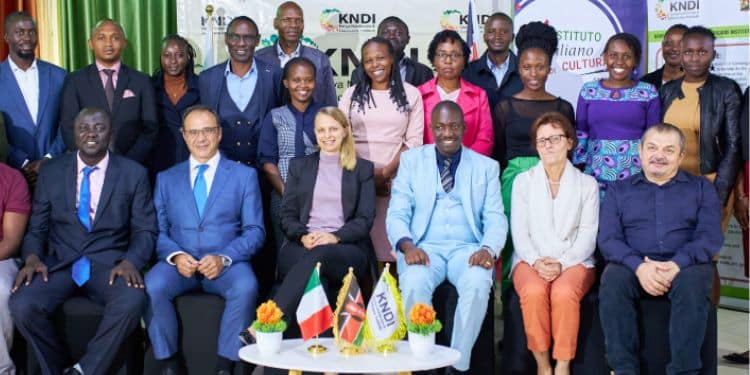 Kenya Nutritionists And Dieticians Institute Officials.