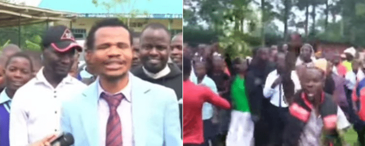 Mp Salasya Involved Again, Leads As Parents Eject Principal