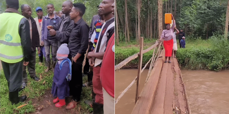 Eric Omondi Clarifies Details Of Schoolgirl Captured Crossing Flooded River Eric Omondi Clarifies Details About Captured Wooden Bridge