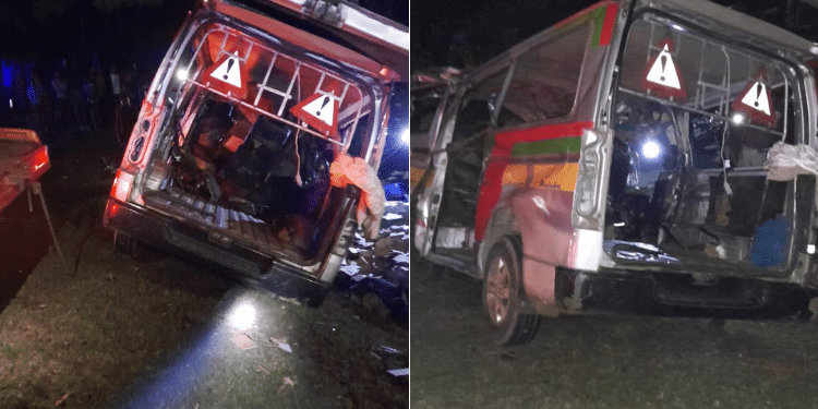 The Vehicle Was Involved In An Accident Along Nakuru-Eldoret Highway. Ntsa Given Details.