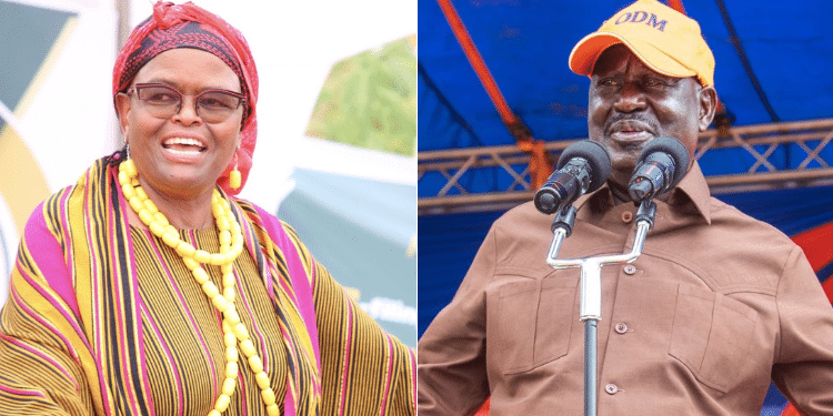Raila Criticized The Planned Meeting Between President William Ruto And Cj Koome.