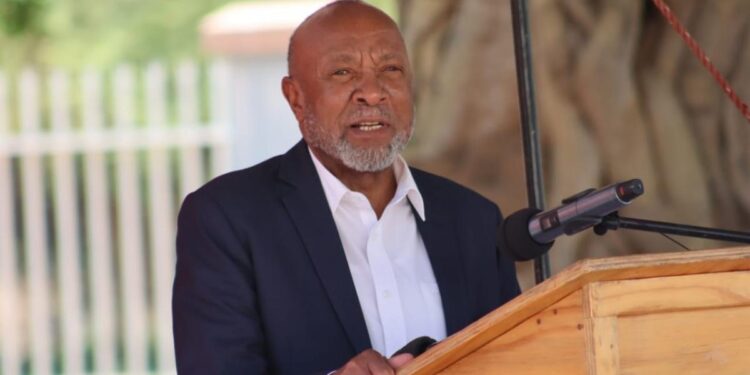 Vice President Of Namibia Nangolo Mumba.