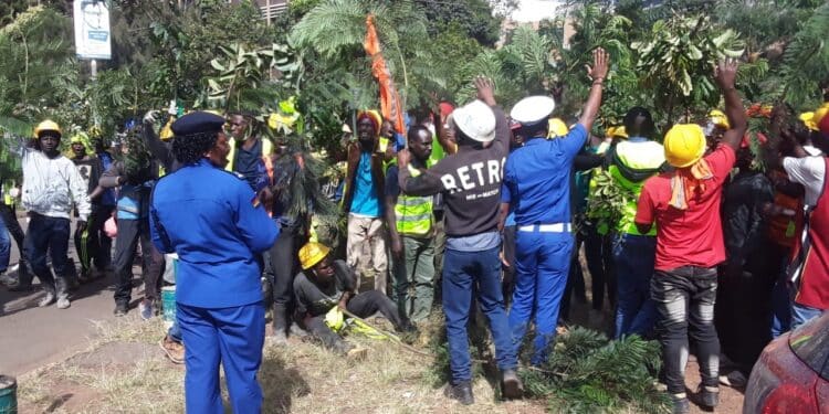 Construction Workers Protest In Favor Of Housing Levy