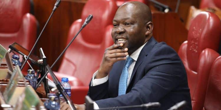 Meet Azimio Mp Who Reported For Form One Admission With A Padlock Only Saboti Mp Caleb Amisi In A Past Session At Parliament Buildings.