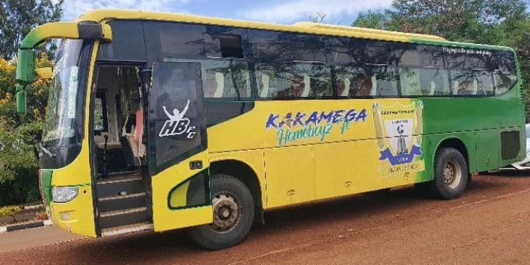 Toto Shimanyula: Ex-Mechanic Turned Millionaire Who Is Khalwale'S Big Rival A Photo Of Kakamega Homeboyz'S Bus Owned By Toto Shimanyula. Photo/Courtesy.