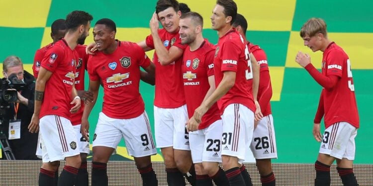 Manchester United Gears Up For Fa Cup Clash Against Wigan Athletic Manchester United During Fa Cup Competition.