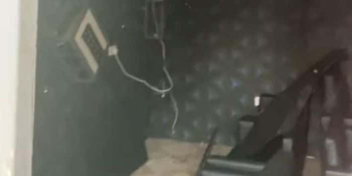 Kenyans Raise Money For Actress Hours After Robbers Vandalized New Business A Screengrab Of Trhe Video Shared By Morin Actress Showing Her Vandalized Gaming Hub.