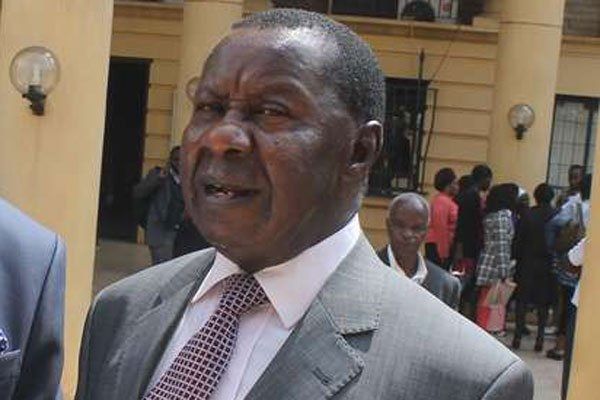 Pioneer Building Society Founder Mugo Mungai Druring A Past Court Session At The Milimani Law Courts In Nairobi.