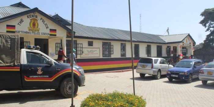 A File Photo Of Kaptembwa Police Station In Nakuru West, Nakuru County.
