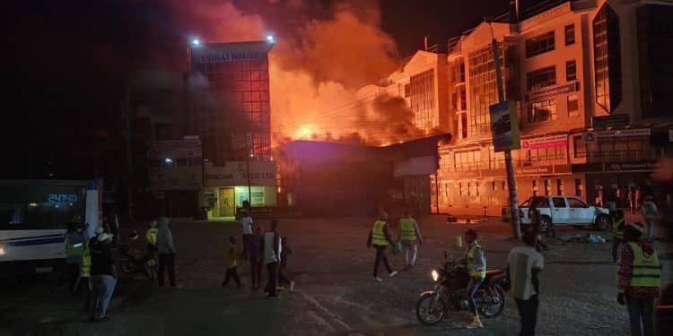 City Stadium And Kitengela Fires Destroy Property 