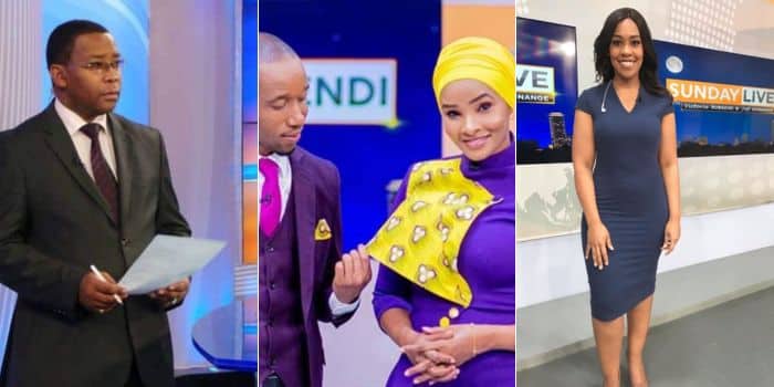 A Photo Coolage Of Citizen Tv'S News Anchor Swaleh Mdoe, Rashid Abdalla And Lulu Hassan (Center), And Victoria Rubadiri.