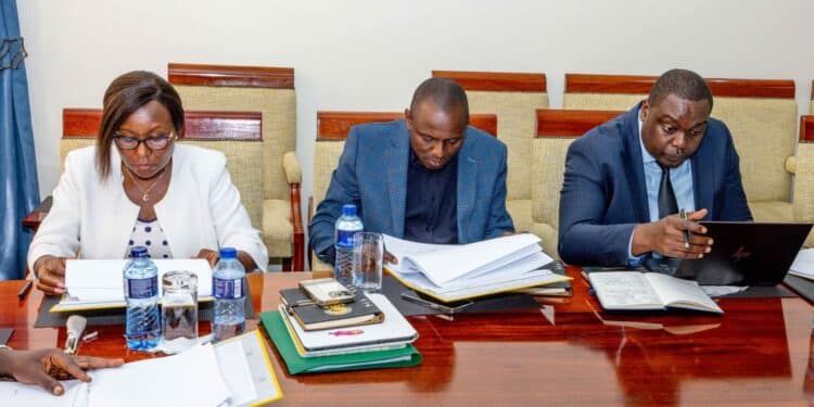 Uda Officials During A Meeting With Dp Rigathi Gachagua. Photo/Dpcs. 