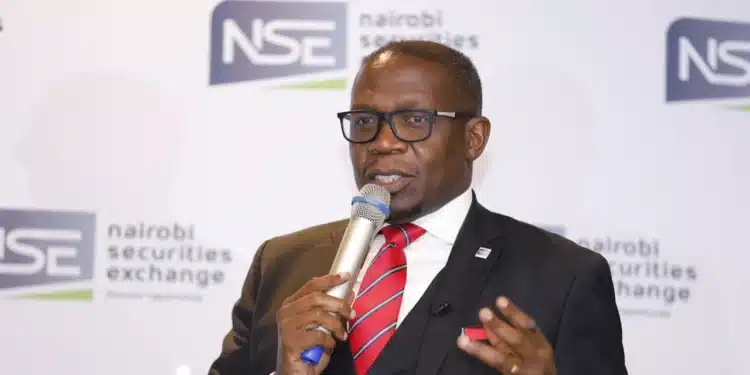 Nse Appoints Frank Mwiti As New Ceo Outgoing Nse Ceo Geoffrey Odundo. Photo/Nse.