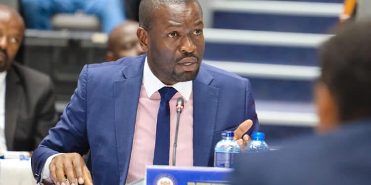 New Twist As Sakaja Denies Seeing Kenya, Israel Deal On New Estates Nairobi Senator Edwin Sifuna During The Grilling Of Governor Johnson Sakaja. Photo/Na.