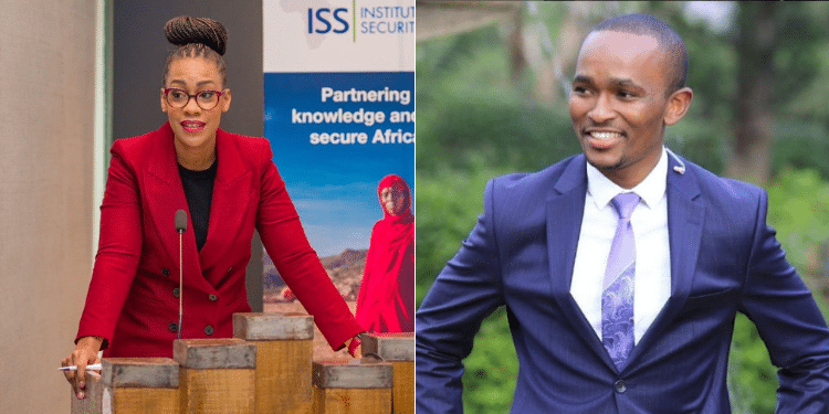 A Collage Photo Of Citizen Televison Journalists, Victoria Rubadiri And Sam Gituku.