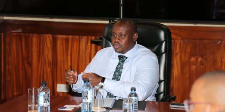 Daniel Kiptoo Hosting A Five-Member Delegation From The Public Utilities Regulatory Commission Of Ghana, Photo/Epra X