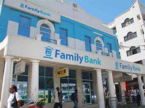 A Photo Of A Family Bank Branch In Kenya. Photo/Courtesy.