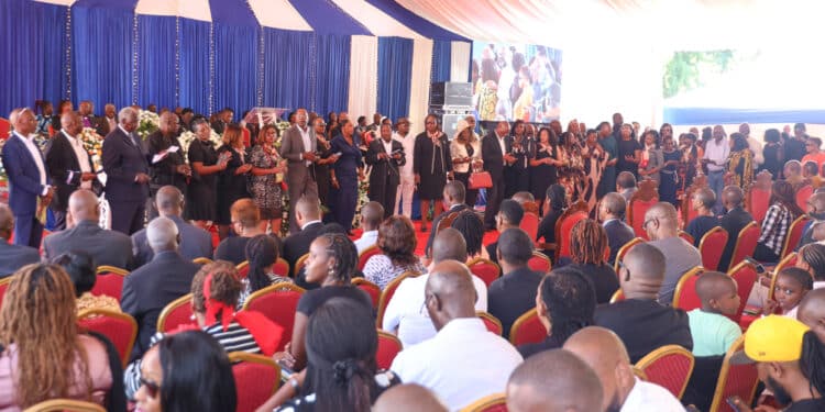 Uhuru Offers To Sponsor King’ori Mwangi'S Son, Help His Foundation Uhuru Embraces King’ori Mwangi'S Burial With Job Promises