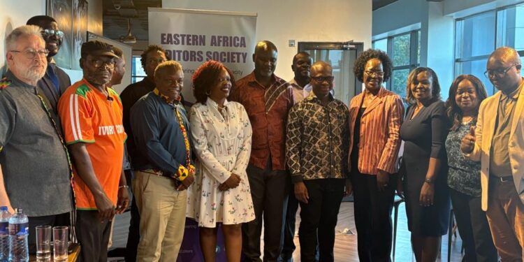 Kenyan Veteran Journalist Elected Chair Of Continental Body Journalists Who Attended The Event Held At Nairobi. Photo/ Courtesy.
