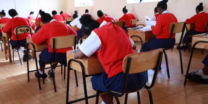 Candidates In An Examination Centre