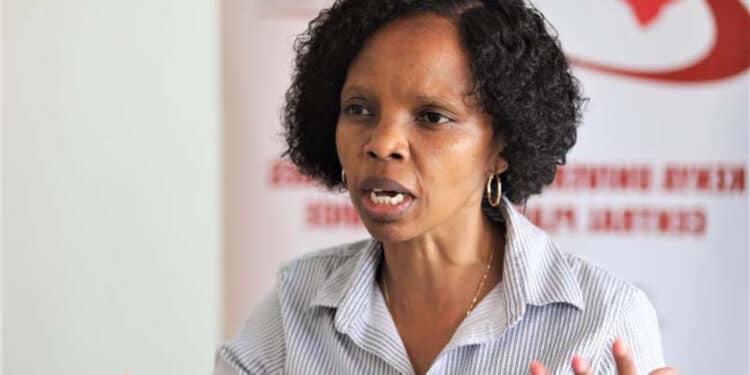 Kuccps Ceo Agnes Wahome. Photo/Kuccps