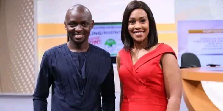 Kaizer Obed: How Uon Graduate Gained Quick Fame Before Dying At 25 Kaizer Obed (Left) Poses For A Photo With Citizen Tv News Anchor Victoria Rubadiri.