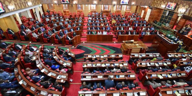 Parliamentary Seating In Kenya.