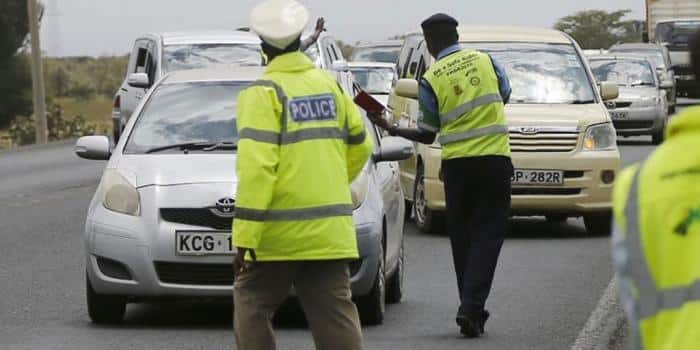 Govt Targets Vehicle Owners In New Traffic Crackdown Traffic Police Officers In A Past Operation.